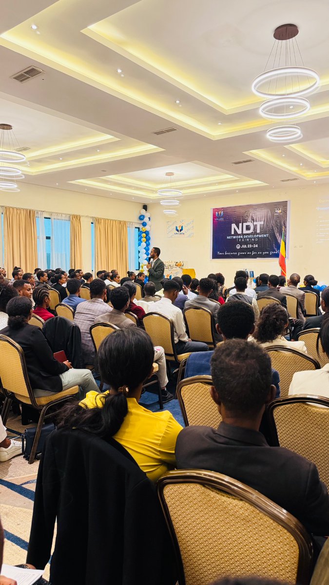 UltralifeT's tweet image. Day 1 – Network Development Training 🌐

Our IBOs kicked off the journey to mastering the art of building strong, sustainable networks. 💼

Momentum starts here. 🔥

#Ultralife #IBO #NetworkDevelopment #LeadershipTraining  #EntrepreneurMindset #BusinessOpportunity #ethiopia