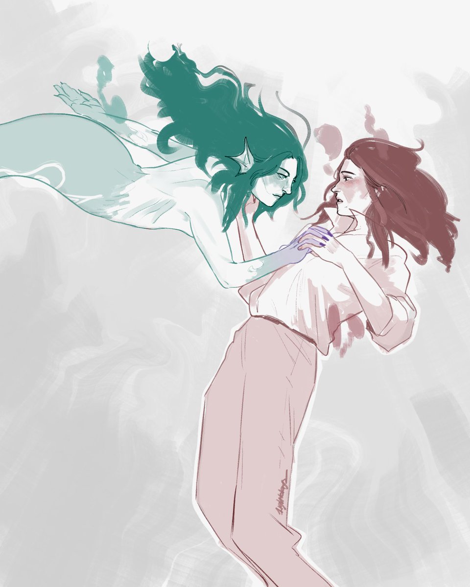 1ightdays_'s tweet image. work got me knocked out so i have this old doodle from a trade to share...anyone interested in siren things?