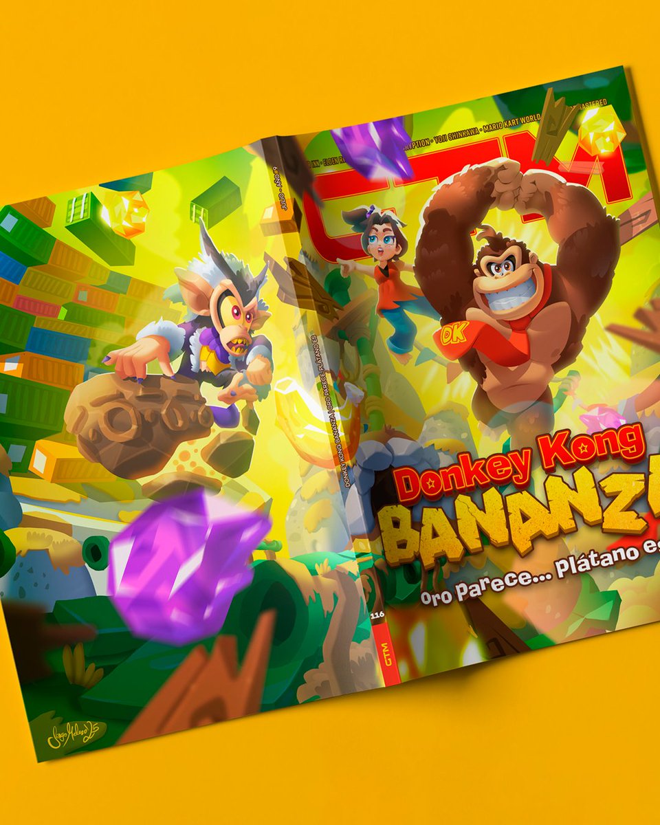 GamesTribune's tweet image. 🍌¡Celebra el regreso de Donkey Kong!
Estamos preparando un espectacular número de la revista. ¡Prepárate para 132 páginas de puro videojuego!
¡Hazte con la tuya aquí! 👉gamestribune.com