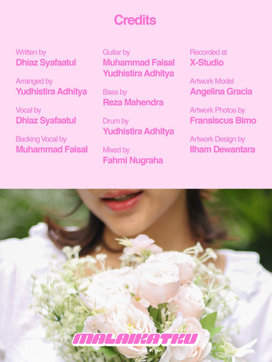 THE WAIT IS OVER!
Our fifth single “MALAIKATKU” is now out on all your favorite digital streaming platforms! 😇🎧🪽

Huge thanks to everyone who was part of bringing “MALAIKATKU” to life.

Now go stream “MALAIKATKU” — let’s fall in love, together. 💫🪽💞