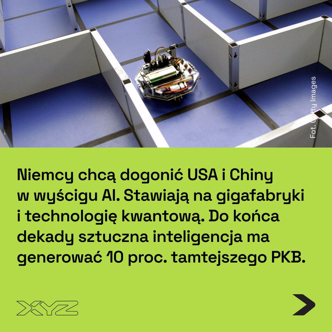 xyz_oficjalnie's tweet image. 🇩🇪 Nowe inwestycje mają zapewnić Niemcom cyfrową suwerenność. Spodziewany jest też wzrost PKB z obecnej średniej 0,4 proc. do 0,9 proc. w następnych pięciu latach. Sprawdź szczegóły technologicznej polityki naszych zachodnich sąsiadów: tinyurl.com/msnehh2x 👈
