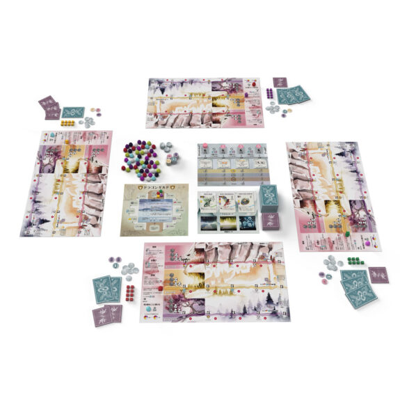 rigoler_'s tweet image. 【通信販売】1万円以上で送料無料！！ 
[ワイアームスパン]
『ウイングスパン』のシステムを踏襲しつつ、テーマを「鳥」から「ドラゴン」へと変え、数々の新要素も加わったハンドマネージメントをメインとするリソース管理ゲームです。…