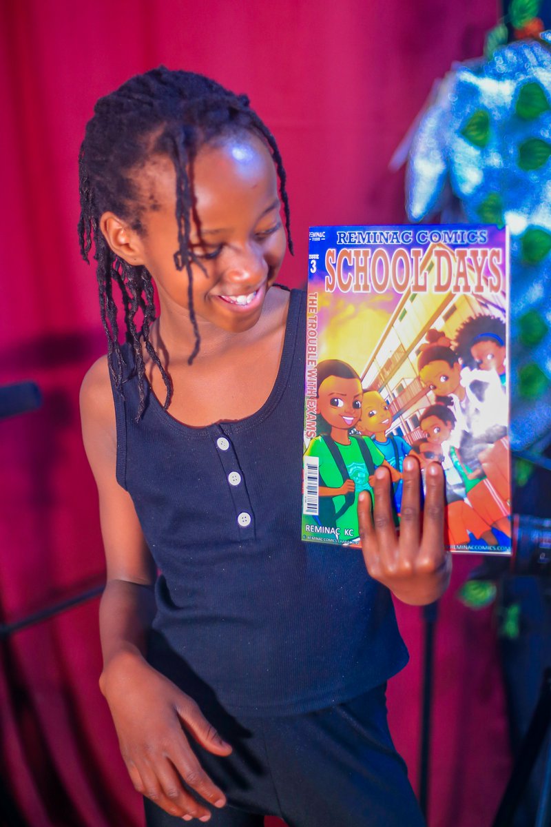 reminac-comics (@reminac_comics) on Twitter photo When Najjuma Arianah smiles while holding School Days Issue 3, you know the story has come to life! From bold teachers to funny classmates, it captures real school moments kids love. She’s enjoyed every bit of it!
Grab your copy today!
#KidsWhoRead <a href="/ReadingTimeKids/">ItsReadingTimeKids</a> When Najjuma Arianah smiles while holding School Days Issue 3, you know the story has come to life! From bold teachers to funny classmates, it captures real school moments kids love. She’s enjoyed every bit of it!
Grab your copy today!
#KidsWhoRead <a href="/ReadingTimeKids/">ItsReadingTimeKids</a>