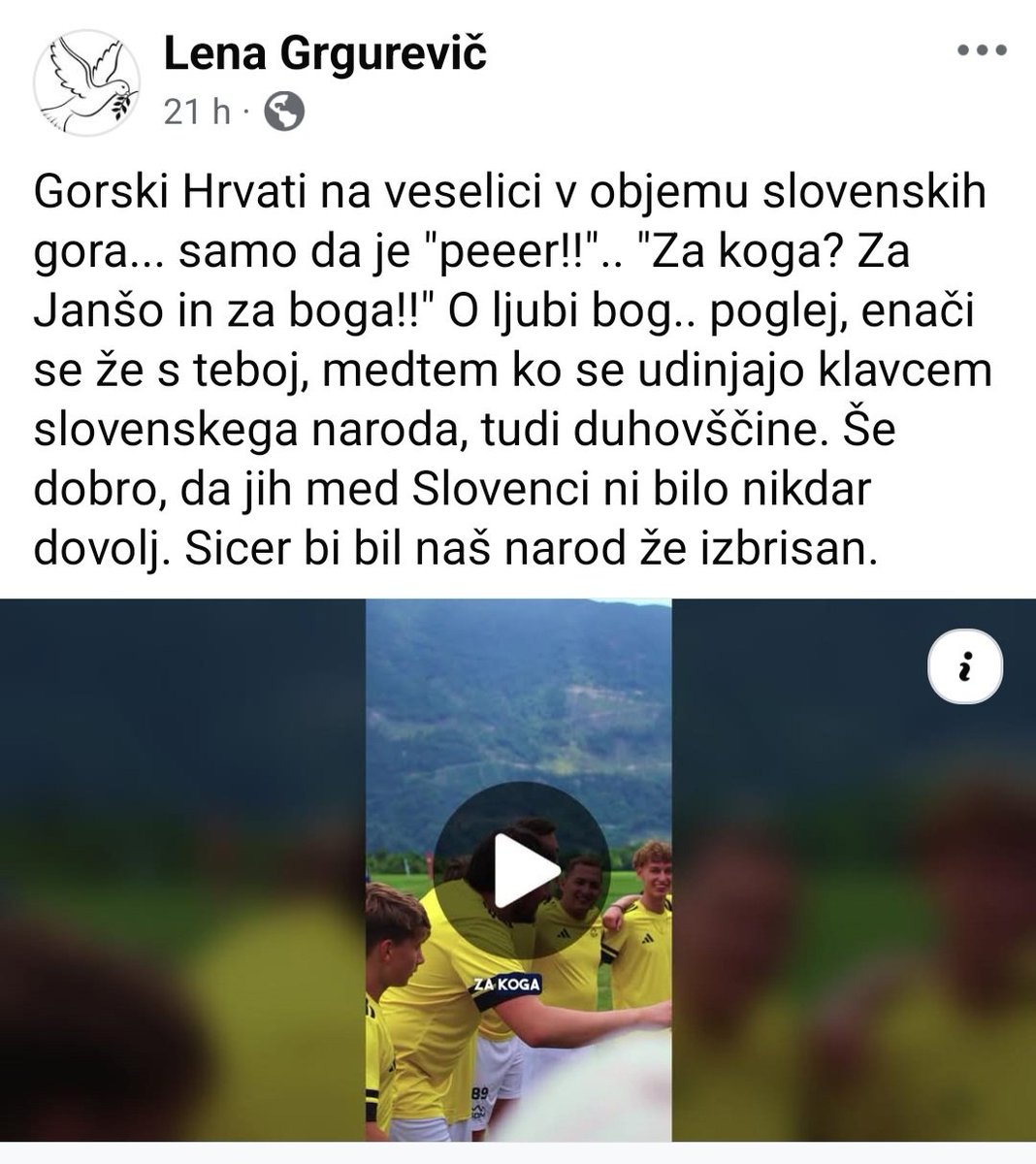 mlinarca's tweet image. Da ne bo kdo rekel, da sovražni govor domuje na desni. Frustrirana baba se je spravila na SDS mladino. Naziva jih s Hrvati, klavci,... So to zadnji kriki predno bo postala dokončni politični odpadek? Gnus babji.