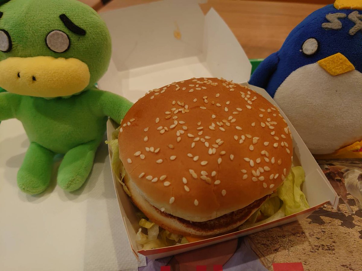 popemw's tweet image. バーガー