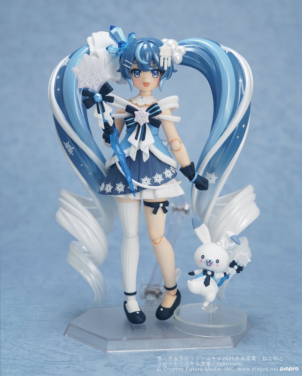 ❄　 彩色原型初公開　 ❄
￣￣￣￣￣￣￣￣￣￣￣￣￣￣
figma 雪ミク Crystal Snow ver.
＿＿＿＿＿＿＿＿＿＿＿＿＿＿

#雪ミク #snowmiku
#スマフェス上海 #グッスマ #figma