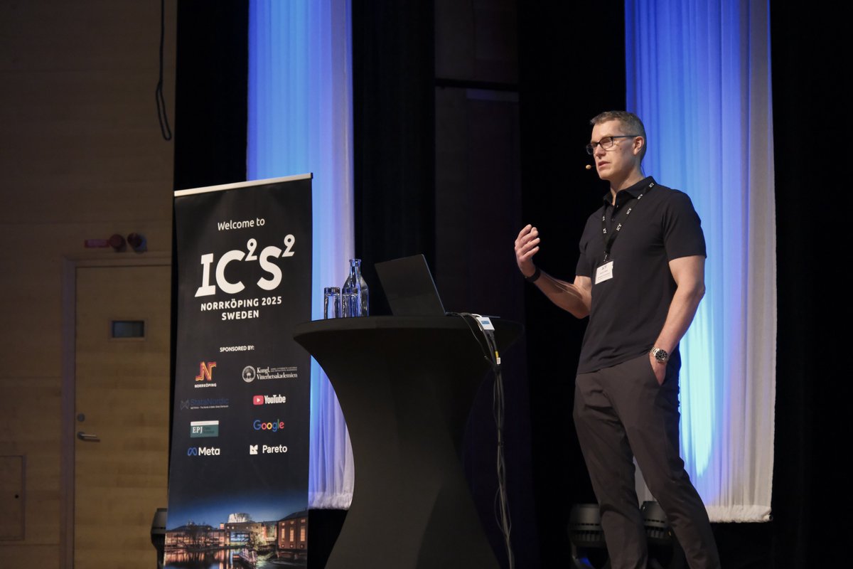 IC2S2's tweet image. Prediction and explanation, together. Duncan Watts opened our final day with a keynote on “Integrating explanation and prediction in computational social science,” showing how pairing causal insight with predictive testing can push computational social science forward. #ic2s2