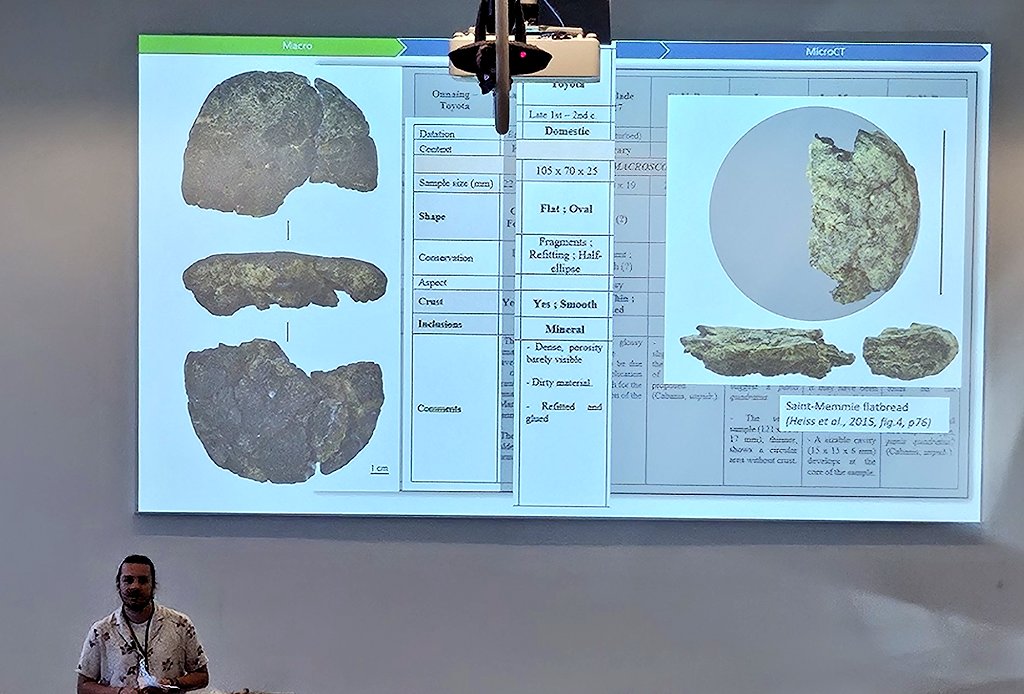 DrJenniferBates's tweet image. Food is the theme for today at #IWGP2025 in #Groningen. Terminology, standardisation, experimentation, and methods are the key takeaways. #archaeology #archaeobotany #archaeologicalscience #food