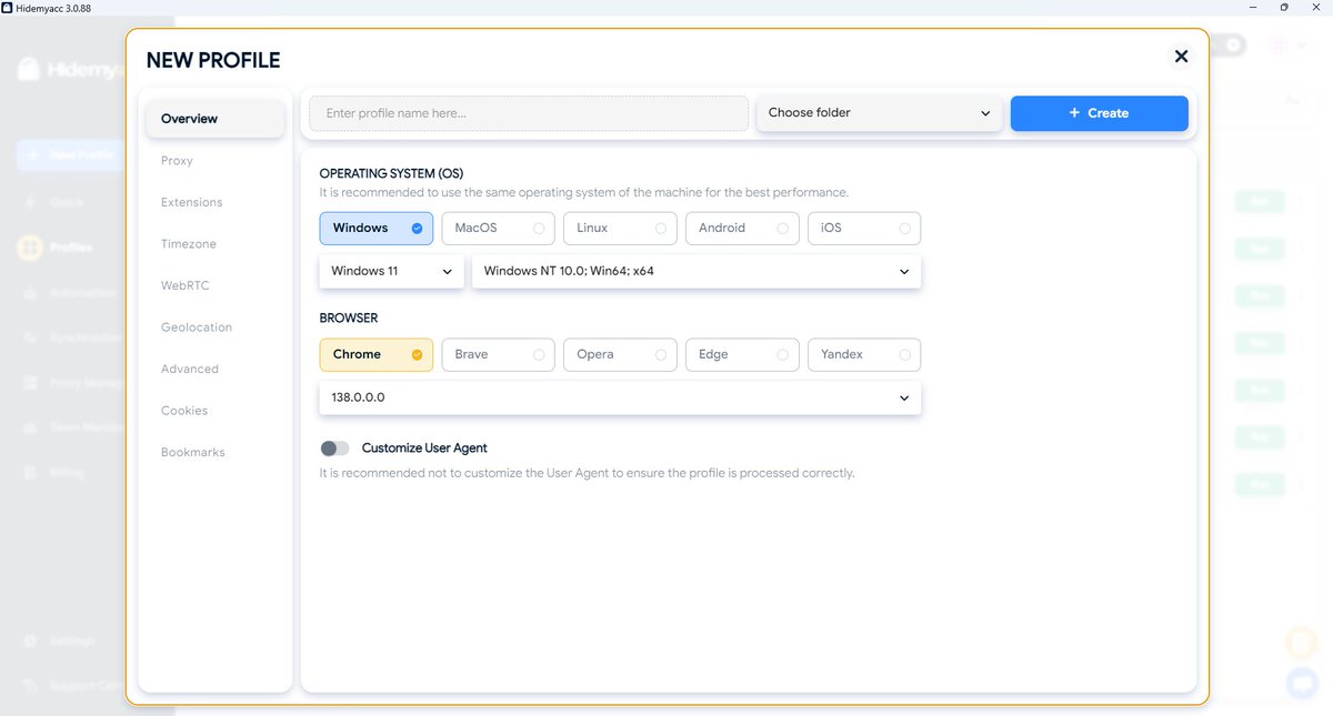 🚨 For anyone managing Facebook or TikTok ad accounts - stop risking account bans by using the same IP or browser.

You NEED browser fingerprinting to separate sessions. Hidemyacc lets you manage unlimited accounts from one PC.

#AdScaling #hidemyacc #FacebookAds
