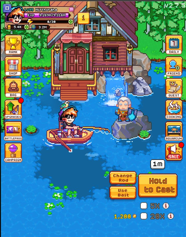 Dvajand's tweet image. Breaking my milestones steadily in @FishingFrenzyCo 💪
Thanks to this week's Leaderboard Rank, I crossed 3mn Horizon points!
With Glint monitoring the Frenzy Seas, we move to our next target - 4 Mn Horizon Points!! 🎯
VIP 2+ is a blessing for real!
How are you faring my…