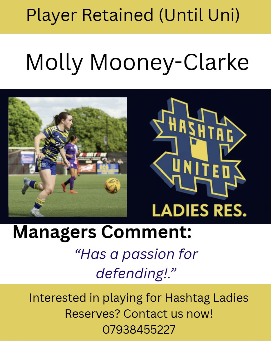 <a href="/hashtagutdwomen/">Hashtag United FC Women</a> 

“Has a passion for defending!”