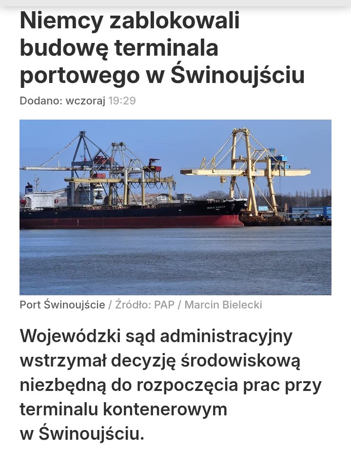 "Nikt nam tego terminala nie zablokuje" - mówił na początku tego roku premier Donald Tusk. 
A wyszło tak, jak z tym , że nikt go w Unii a Europejskiej nie ogra.