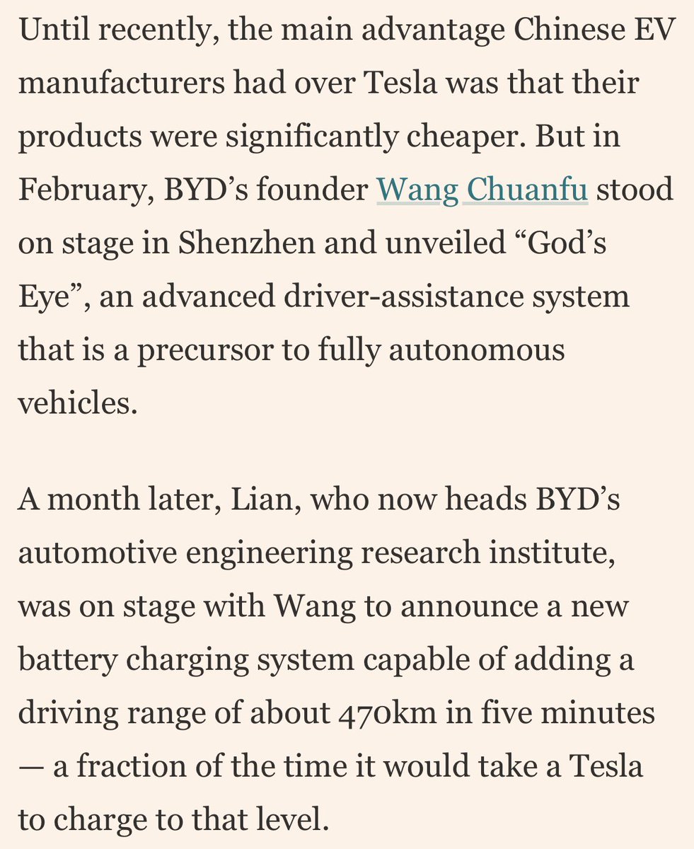 on.ft.com/4ffKLOH How BYD caught up with Tesla in the global EV race