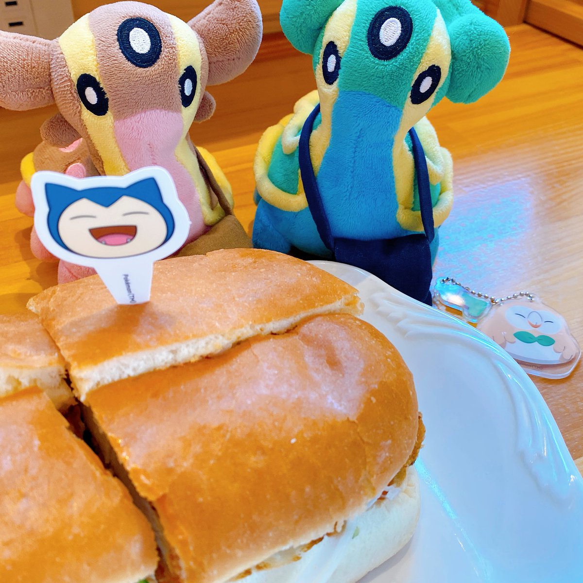 24_pikachu's tweet image. カビゴンのように重い体を頑張って起こしてきました!
チャームはモクローからのスタートでした💓かわいい〜!!!
お腹も心も満たされて頑張って来てよかった🥰
#ポケモンとたっぷりくつろご