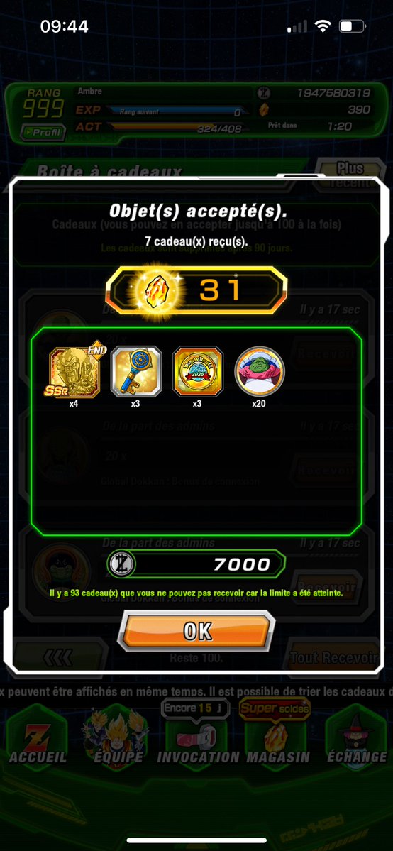 Ambre_thr's tweet image. Cette nuit j'ai fait un rêve de fou, genre y'avait un perso qui est sorti sur Dokkan qui ressemblait à Gogeta SSJ4, il était tellement beau et tellement fort ???
Mais bon évidemment c'était qu'un rêve aha
( les DS du stream sont arrivées ! )
