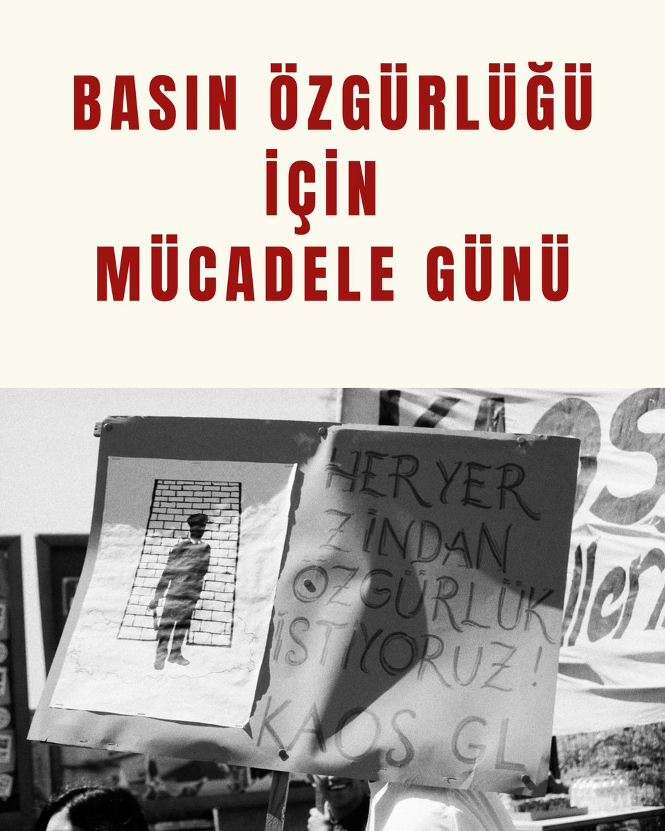 KaosGL's tweet image. Bugün, Basın Özgürlüğü İçin Mücadele Günü. 24 Temmuz 1908’de gazeteler sansür memurlarını içeriye sokmadı. 117 yıl sonra sansür, erişim engeli kararlarıyla devam ediyor.
“Bayram” denilen bu günde, KaosGL.org internet gazetemiz ve X hesaplarımız sansürlü. LGBTİ+ Onur…