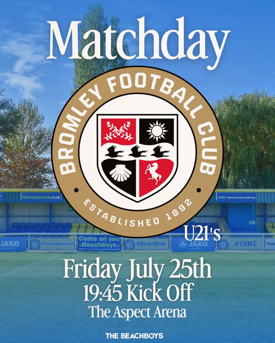 ConcordRangers's tweet image. TOMORROW NIGHT AT THE ASPECT ARENA! ⚽️
£5 Adults, £2 Children aged between 11-16. Children 10 and under free, but to be accompanied by an adult.
🍺ALL DRAFT BEER - £4 A PINT!🍻
