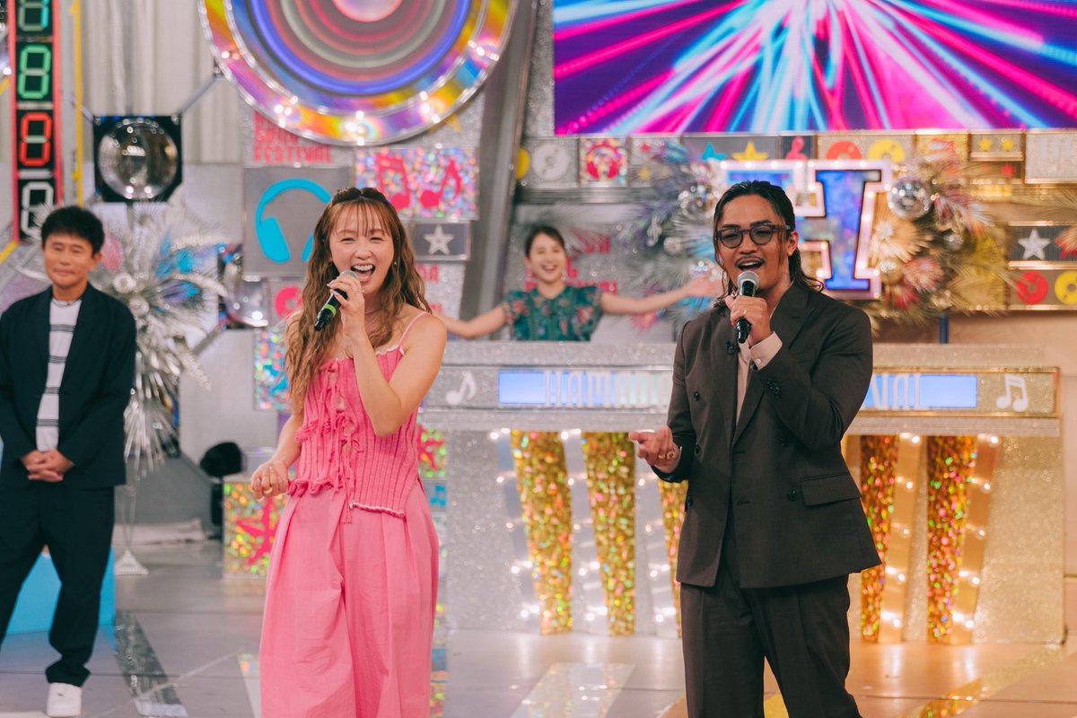 ookami_tbs's tweet image. 【本日よる7時】
#ハマダ歌謡祭 🎤🪩
#SOPHIA #松岡充
#DreamAmi #GENERATIONS #数原龍友
#MADEIN #SERINA #MASHIRO
#アンタッチャブル #柴田英嗣
#オオカミ少年 #浜田雅功