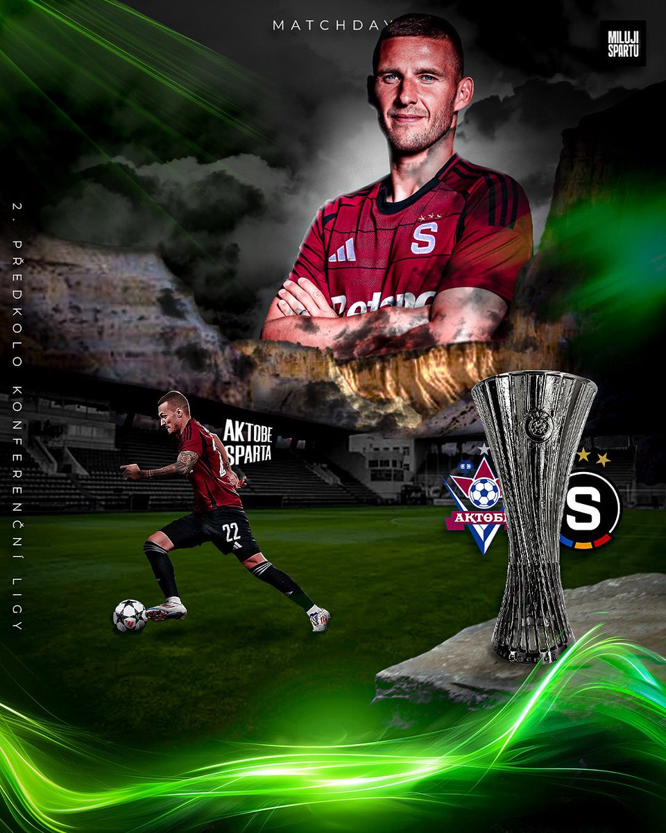 𝐃𝐍𝐄𝐒𝐊𝐀 𝐇𝐑𝐀𝐉𝐄 𝐒𝐏𝐀𝐑𝐓𝐀! 🤩

⚔️ vs Aktobe 🇰🇿
🏟️ Koblandy Batyr Stadium
⏰ 18:00