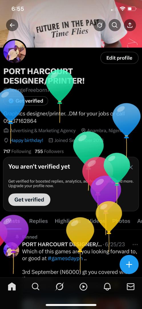 iamozbit's tweet image. Happy birthday 🎂🎂 to my gee, my bloodline, and one of the best graphic designers in the city of Port Harcourt.. @GeorgeFreeborn7
God bless you, man
Oya @Papaking234 @ChikaodiVivian @Endimondi wish am ooo