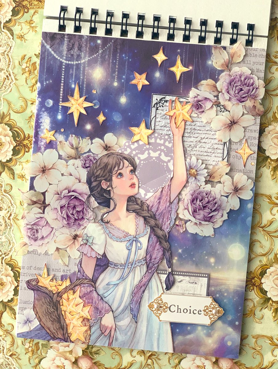 コラージュノート✥『ワンシーン♡』 ヒトトキノート 先日ストーリーにてアンケートさせていただいた