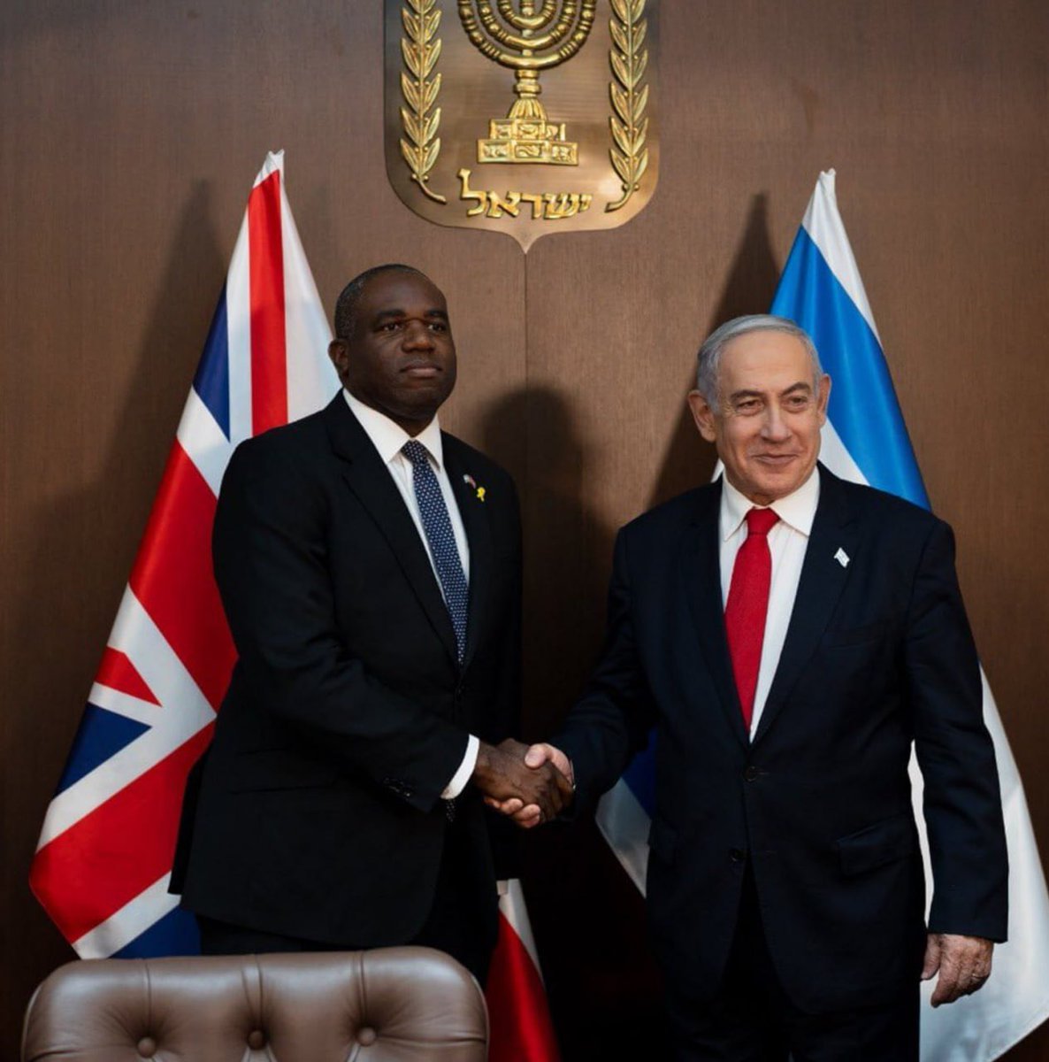 "I am very comfortable with the support that we give to Israel" - David Lammy, House of Commons, 3 Sept 2024. 

This quote and this picture should be on every billboard in Tottenham at the next election.