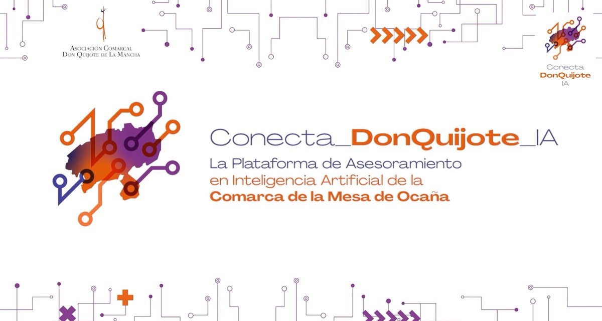 REDR (@redespanola) on Twitter photo 🤖💭<a href="/ACDQuijote/">Asociación Comarcal Don Quijote de la Mancha</a> pone en marcha la Plataforma de Asesoramiento en Inteligencia Artificial de la Comarca de la Mesa de Ocaña
Este espacio nace para acercar la #IA a la ciudadanía, empresas, organizaciones y administraciones locales de su comarca💼⚡️
tinyurl.com/26a8gdjv 🤖💭<a href="/ACDQuijote/">Asociación Comarcal Don Quijote de la Mancha</a> pone en marcha la Plataforma de Asesoramiento en Inteligencia Artificial de la Comarca de la Mesa de Ocaña
Este espacio nace para acercar la #IA a la ciudadanía, empresas, organizaciones y administraciones locales de su comarca💼⚡️
tinyurl.com/26a8gdjv