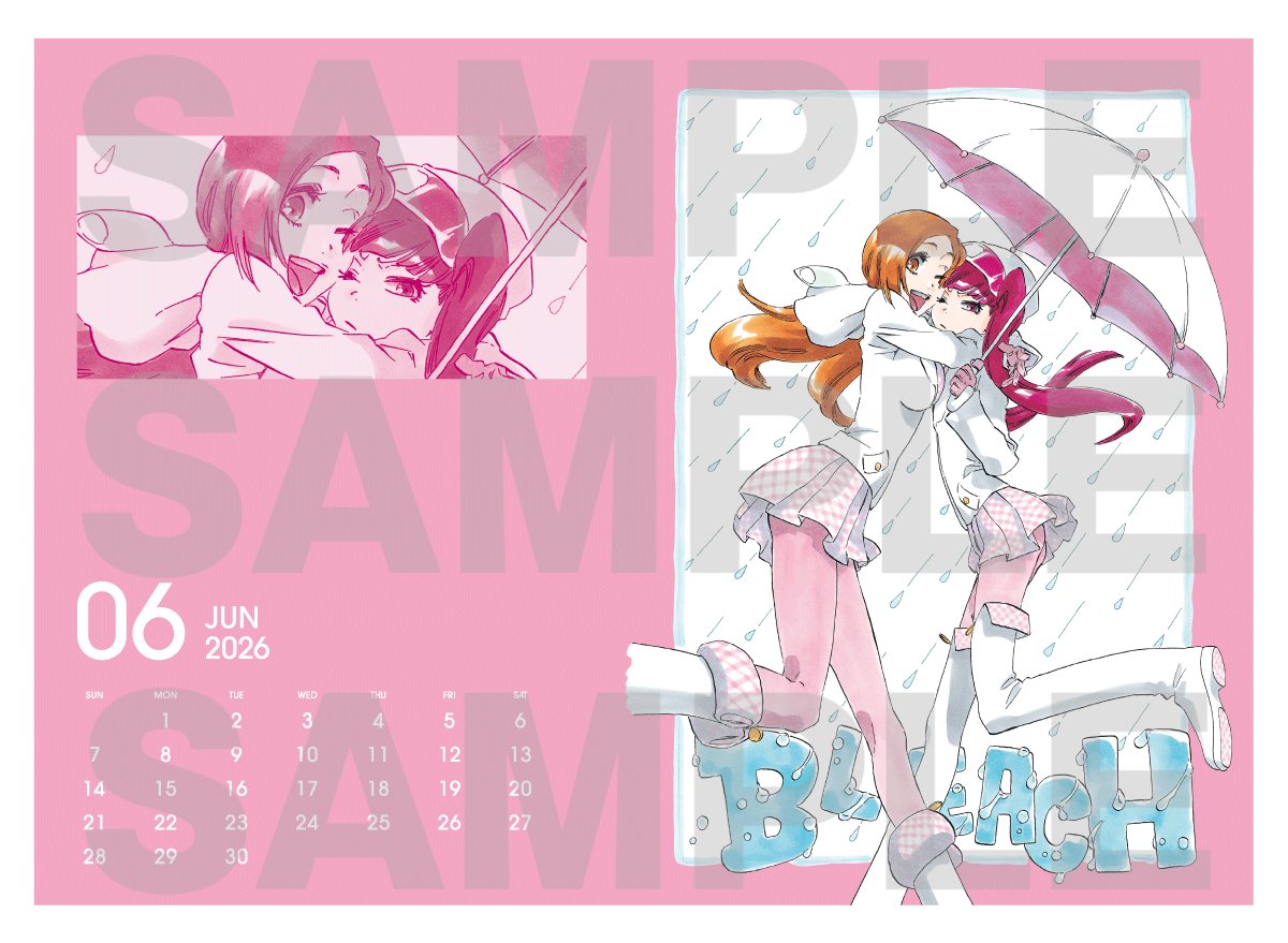 FC情報：Klub Outside BLEACH CALENDAR 2026】 『#BLEACH』2026年版