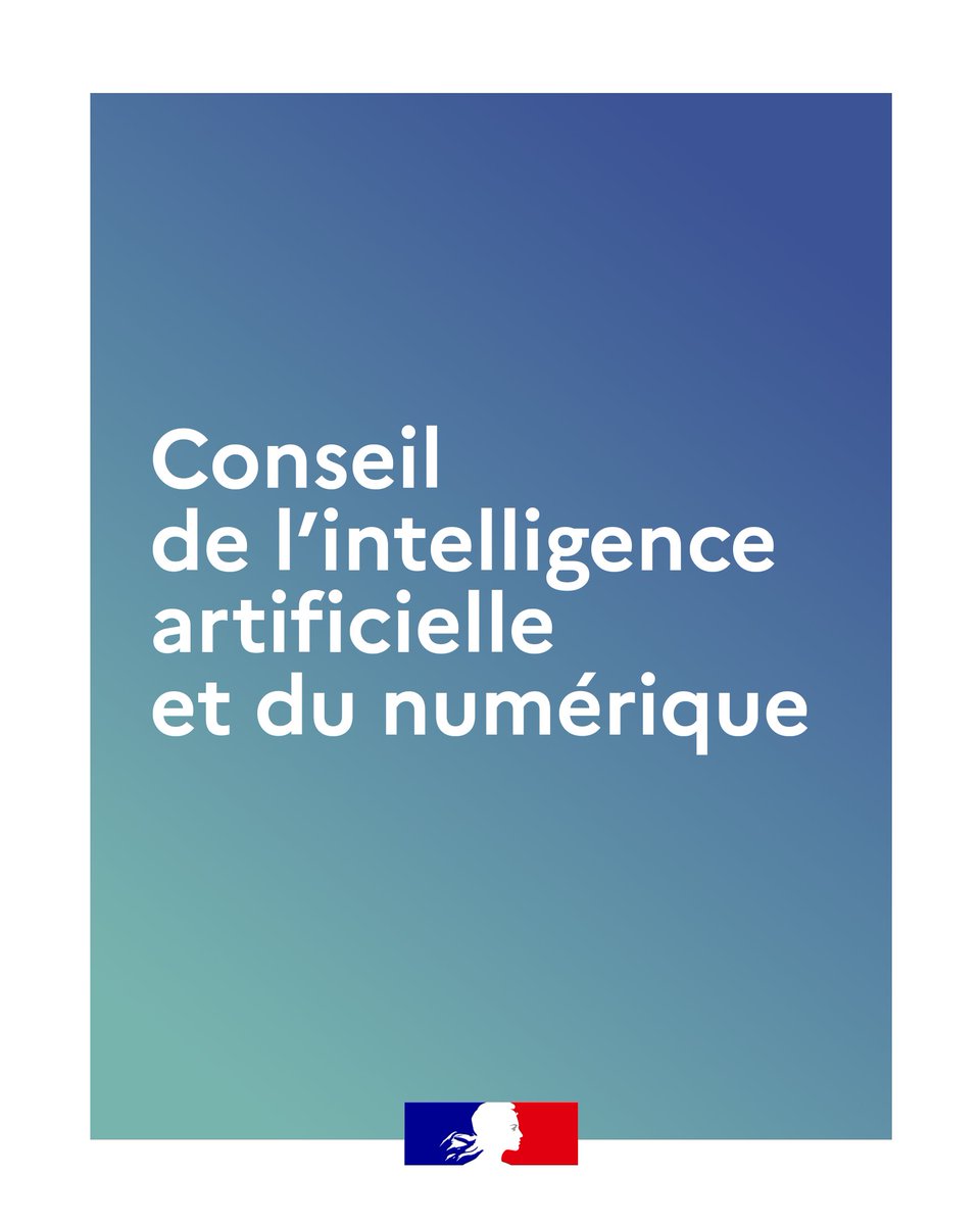 DGEntreprises's tweet image. #Numérique | 📢 Le Conseil national du numérique devient le Conseil de l'intelligence artificielle et du numérique.
💡 Créé en 2011, le Conseil est une instance consultative indépendante qui agit comme interlocuteur entre l’État et les acteurs du numérique. Il oriente les…