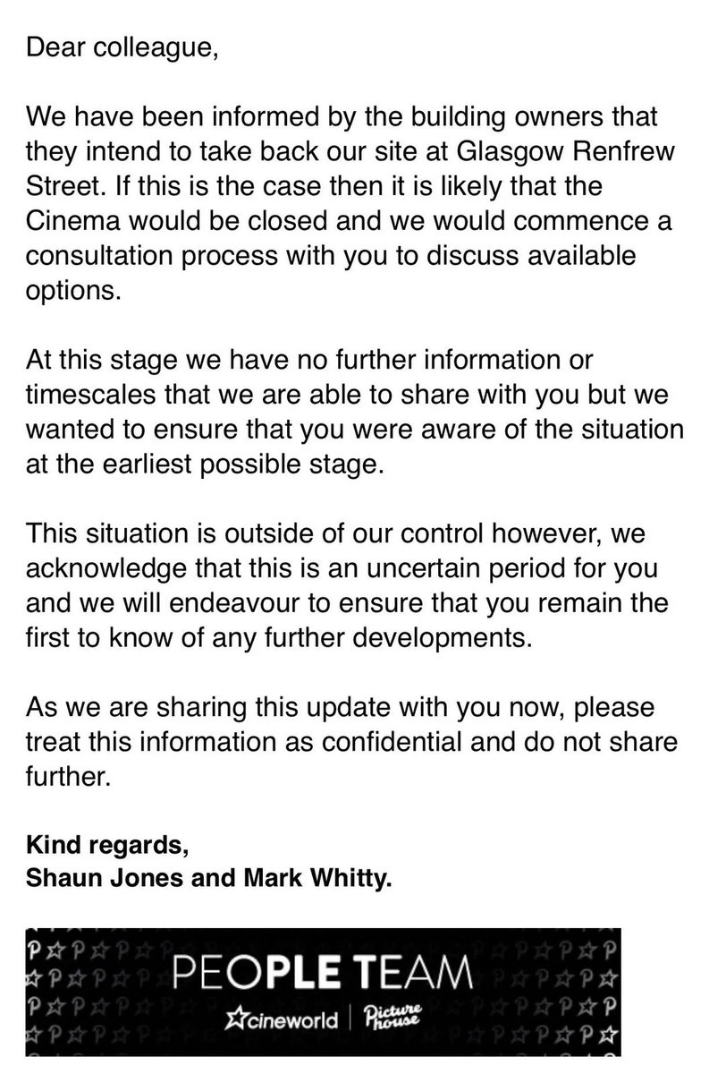 joe_yer99's tweet image. What else could that Cineworld building become other than a cinema ? Student digs 🤣