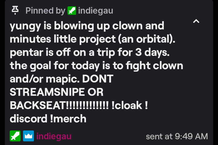 leslie_plays_'s tweet image. // lifesteal spoilers
Wtf clown and minute already building a orbital bro the server just started no wonder they are constantly on and often not responding