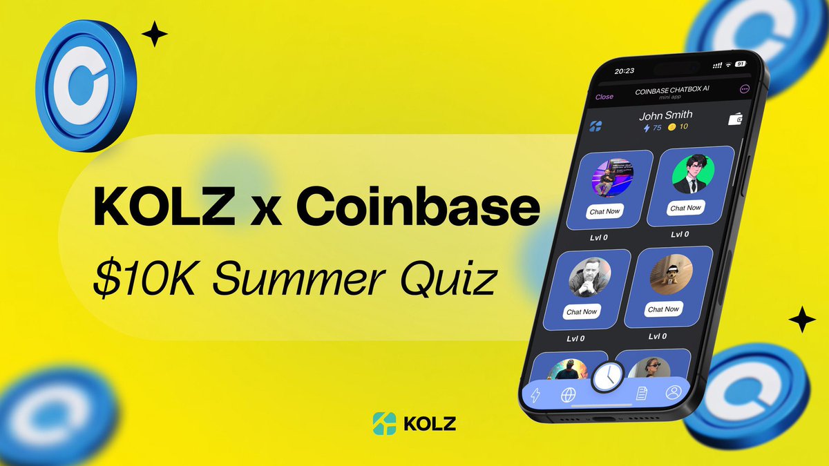 ChatKolz's tweet image. How you doing in our $10k challenge on @baseapp ? 👀
Use our app, answer questions, win your share 🔥
Start now: go.cb-w.com/dapp?cb_url=ht…