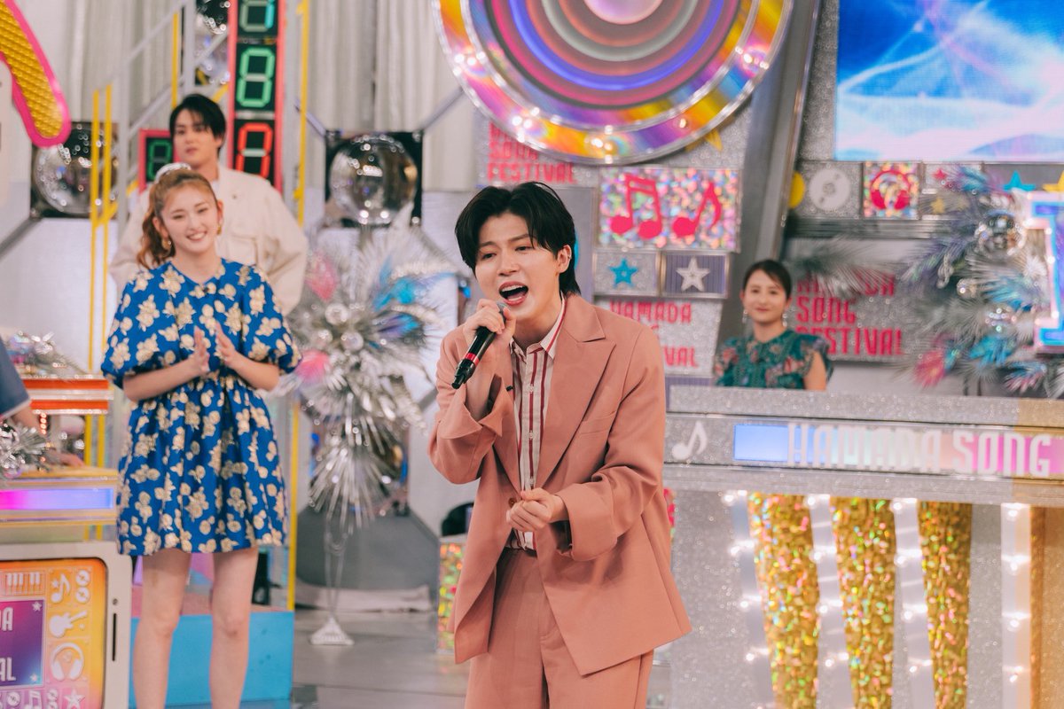 ookami_tbs's tweet image. 【本日よる7時】
#ハマダ歌謡祭 🎤🪩
#SixTONES #ジェシー #前田大輔
#佐野勇斗 #SixTONES #田中樹
#西山智樹
#オオカミ少年 #浜田雅功
