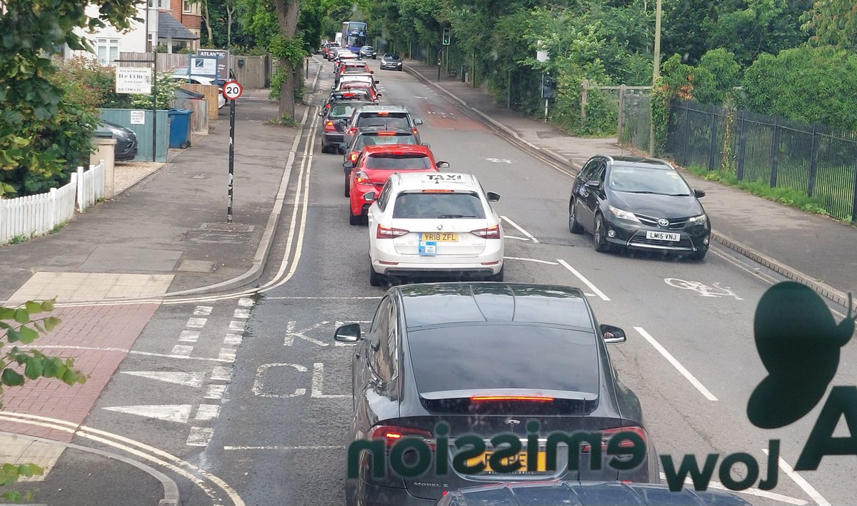 Oxford's buses are stuck in traffic behind #TooManyCars. 
Help to unblock them by supporting the Congestion Charge in the consultation. 
Otherwise, it's another year of jams...