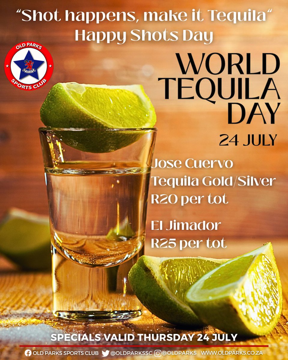 🌵🍋 Happy World Tequila Day! 🍹🎉

Today we raise our glasses to the spirit that knows how to bring the fiesta! Whether you like it neat, shaken in a margarita, or with salt and lime, there’s no wrong way to celebrate Tequila!

#WorldTequilaDay #TequilaTime