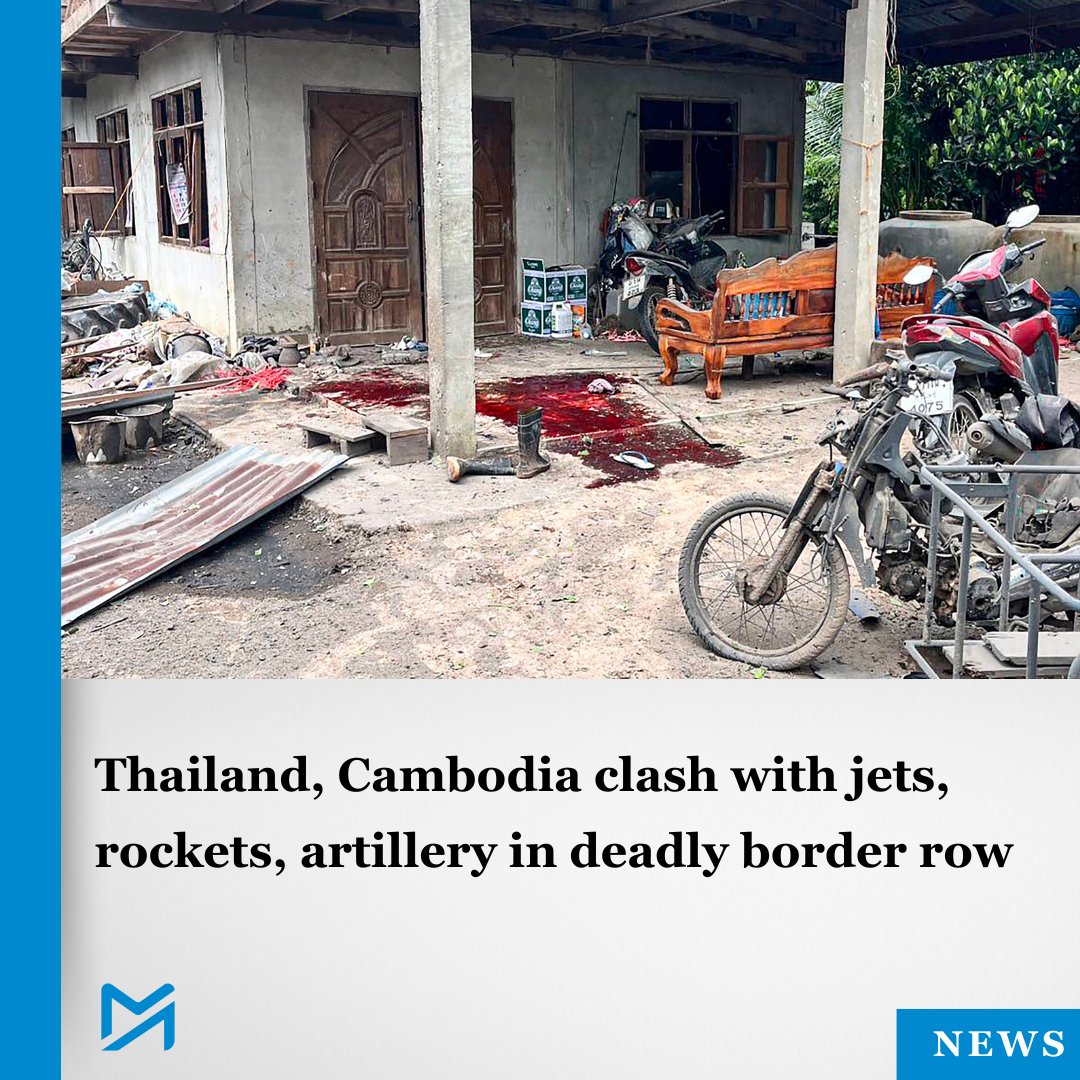 Myanmar_Now_Eng's tweet image. The latest exchange of fire between the two sides, which left one civilian dead, represents a major escalation of recent tensions
Read more:
myanmar-now.org/en/news/thaila…