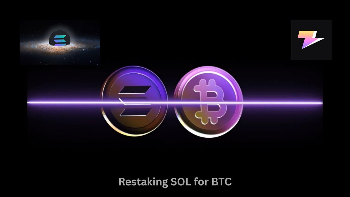 I was scrolling on X where I came across a post from <a href="/btcsol_co/">btcSOL (LIVE NOW)</a> that said ↓

“Stake $SOL, Accumulate $BTC → btcSOL.” 

I was like, wait, I can keep my Solana and still earn Bitcoin (BTC) 

I asked ?

What if this is an UNDILUTED ALPHA on Solana called a “restaking model.”

 ↓