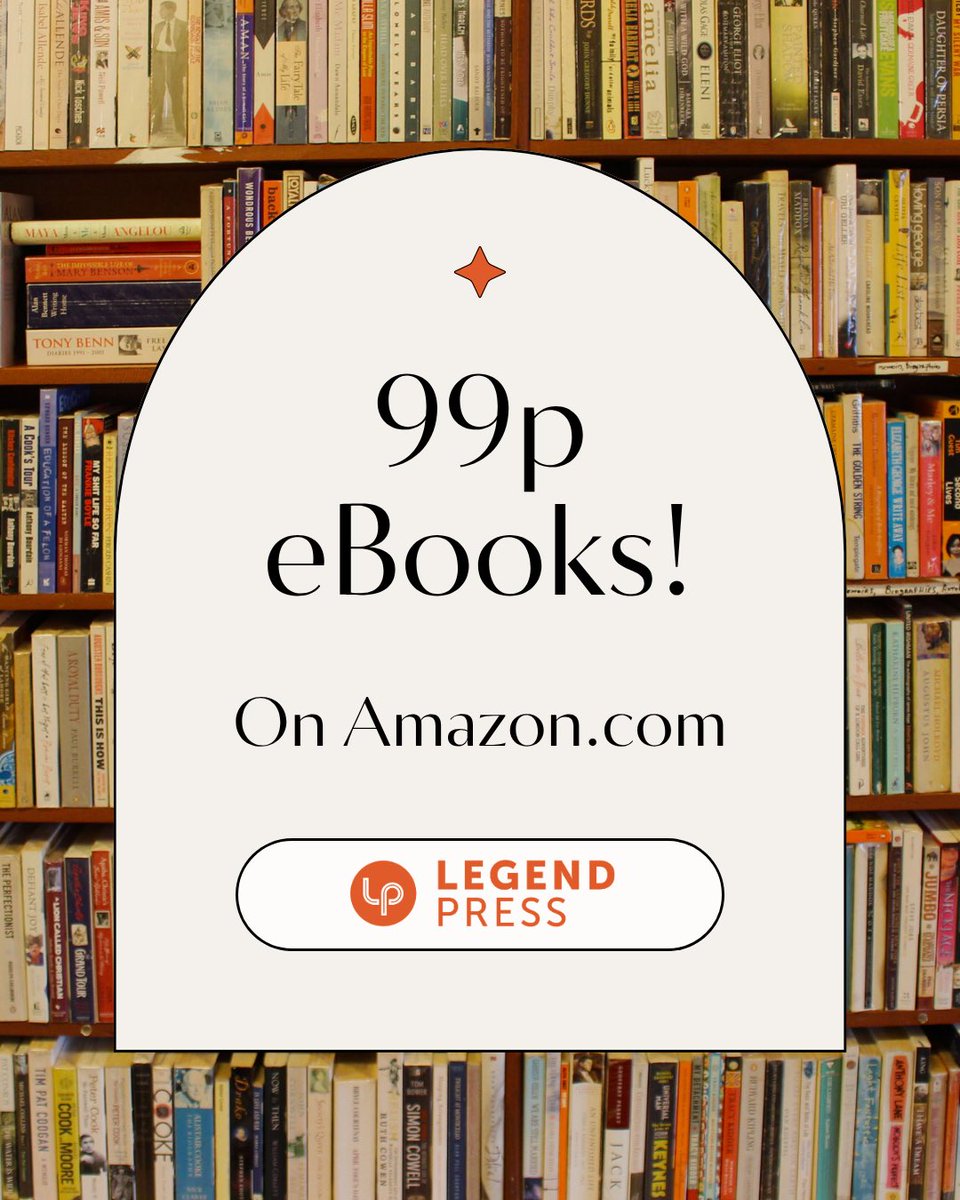 Legend_Press's tweet image. Get these titles and more for just 99p on Amazon 🌟
#eBook #LegendPress