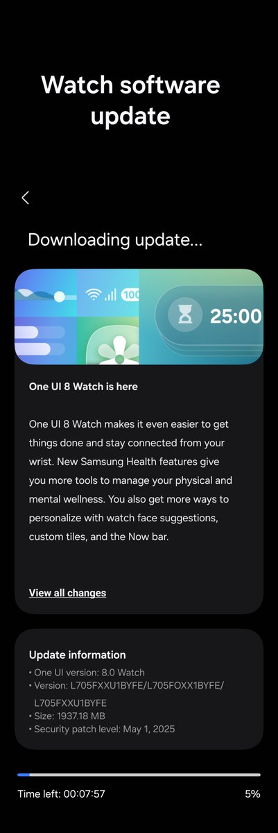 🛑 Breaking News 🛑
One UI 8.0 is now officially rolling out in 🇮🇳 for the Galaxy Watch Ultra! 🔥⌚
Get ready for smoother performance, fresh features &amp; the best of Wear OS!
Have you received the update yet?