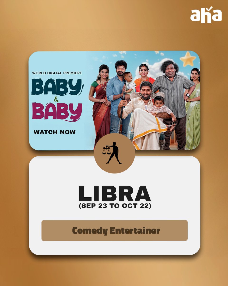 ahatamil's tweet photo. aha..unga zodiac sign movie comment panuga friends 😉
Watch all these entertainers streaming now on @ahatamil
#Romeo #Smileman #BabyandBaby #Asthram https://t.co/yT85v8ZAX5