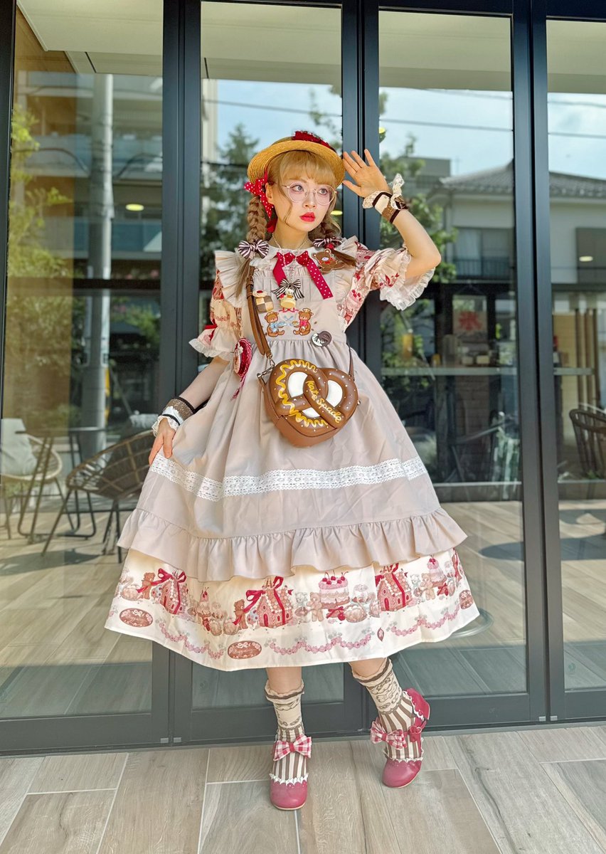 satsukiai3's tweet image. 🧸今日のコーデ🧸🧑‍🍳