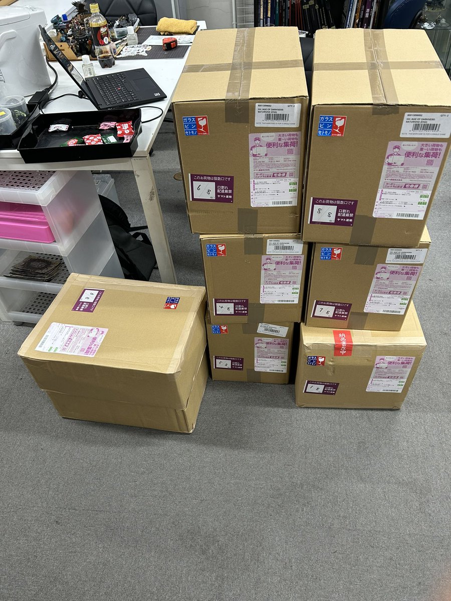 ArrowsHobb55632's tweet image. 入荷！コレ全部開けるの！？