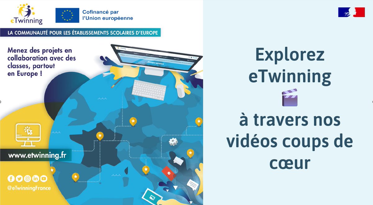 ☀ Cet été, faites une pause vidéo avec eTwinning !
- Témoignages enseignants
- Voix d’élèves
- Conférence sur l’engagement
🎉 Bonus fun : la vidéo de la Conférence nationale 2025 🎶
etwinning.fr/actualites-nat…