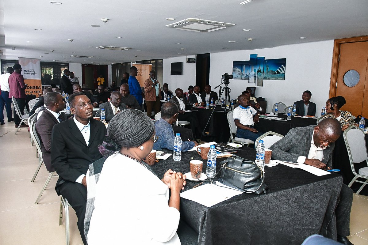 NimdUganda's tweet image. To emphasize the importance of sensitive reporting during the election season, @NimdUganda, in collaboration with the #NationalConsultativeForum and @UgandaEC, is training media practitioners, PROs of Political Parties and social media handlers.
#Tuongea #LetPeaceLeadUG