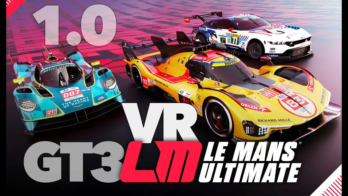 virtualgo34's tweet image. 📣 Nouvelle Vidéo sur #youtube
LE MANS ULTIMATE VR 💥 On continue avec la MAJ 1.0 et la sortie de l'Acces Anticipé
🔴 youtube.com/watch?v=6xG5E_…
#vr #lemansultimate #simracing #pcvr @LeMansUltimate