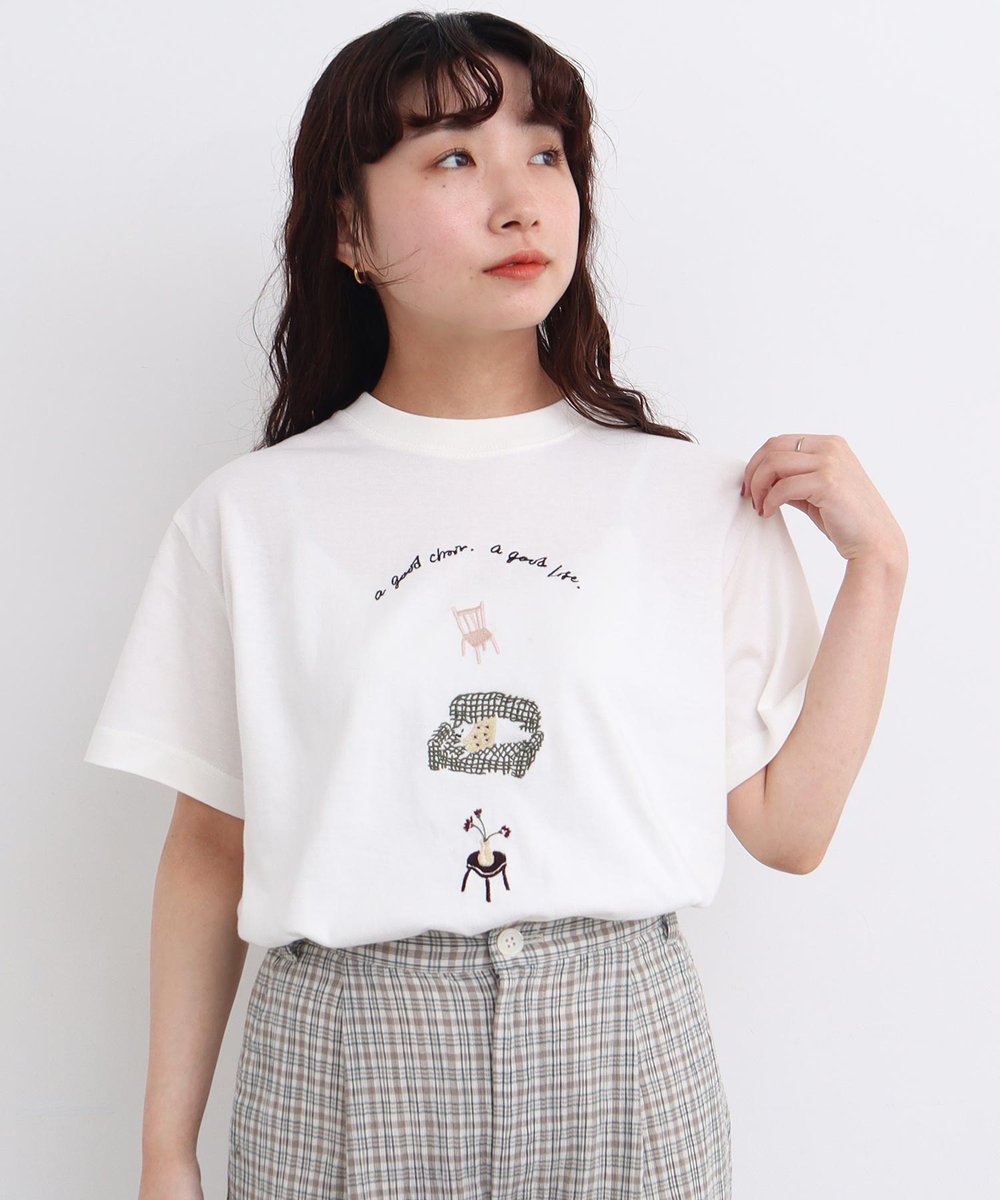 アトリエドゥサボン　刺繍Tシャツ ✍ #新入荷アイテム #海の生物刺繍tシャツ アトリエドゥサボン