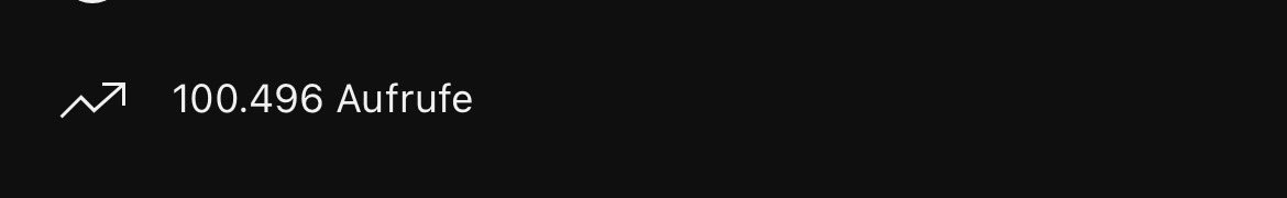 mebitcoindad's tweet image. Danke für jeden einzelnen Klick. Die 100.000 Views sind geknackt. Unfassbar. Danke🧡🫶