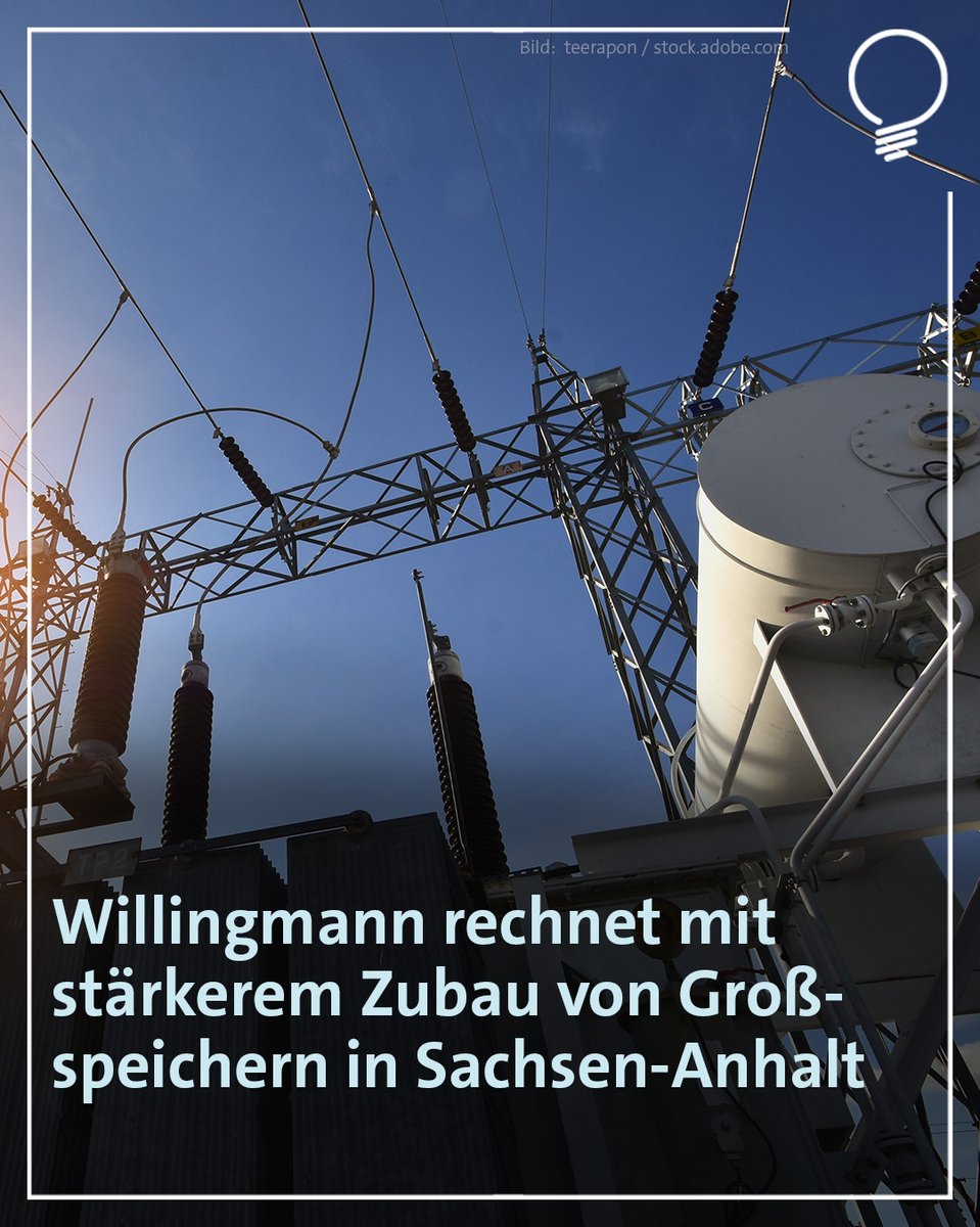 MWU_LSA's tweet image. In #SachsenAnhalt boomt der Stromspeicherausbau: +75 % bei Heimspeichern, +422 % bei Gewerbespeichern. #Großspeicher werden zum Schlüssel für #Versorgungssicherheit. Über 1.000 MWh neue Kapazität sind bereits in Planung. Mehr Infos: lsaurl.de/WJBm4n