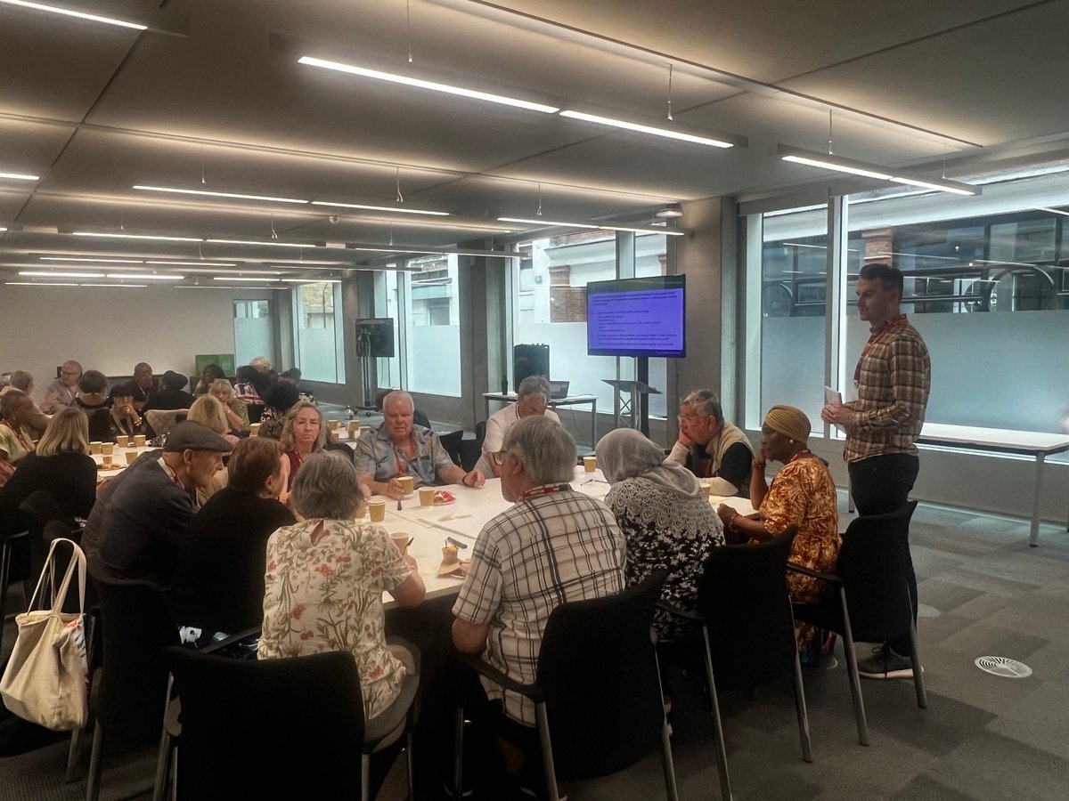 Sam Dalton (@sam_dalton_1) on Twitter photo Earlier this week we invited residents to come and share views on our draft older people's housing strategy. A really lively and interesting debate.
Was great to join <a href="/evenor23/">Evelyn Akoto</a> in speaking to residents and joining the workshop discussions. Earlier this week we invited residents to come and share views on our draft older people's housing strategy. A really lively and interesting debate.
Was great to join <a href="/evenor23/">Evelyn Akoto</a> in speaking to residents and joining the workshop discussions.