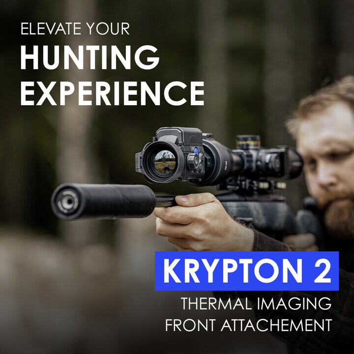 Transform your daytime optics into a high-performance thermal riflescope with the Krypton 2 FXG50 – European-made, compact, and precise.
🔵 640x480 @ 12 µm sensor
🔵 2300 m detection range
🔵 Lightweight design for balance and accuracy
#pulsarvision